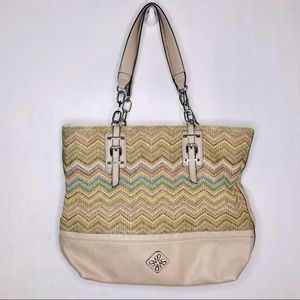 Simply Vera woven purse NWOT